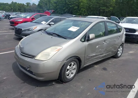 2004 Toyota Prius from USA, damaged, VIN JTDKB20U540007078